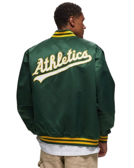 '47 Brand Dalston Backer Bomber Jacket Oakland Athletics 47-BB018PMOKGD601370DG